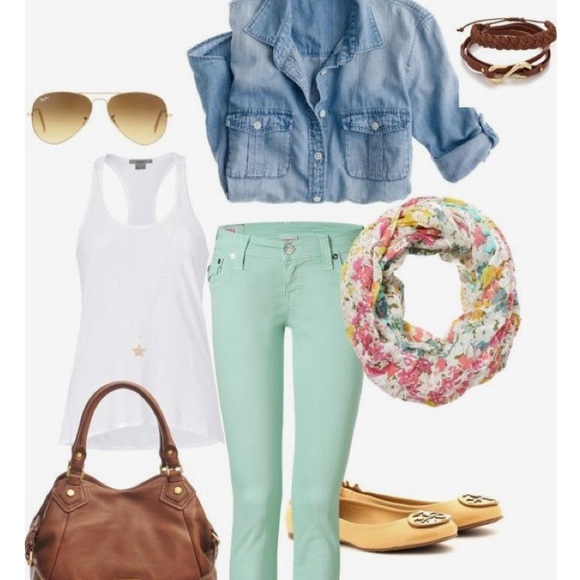 Celebrity Pink Denim - NWOT Mint Green Jeans